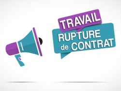 Rupture contrat de travail